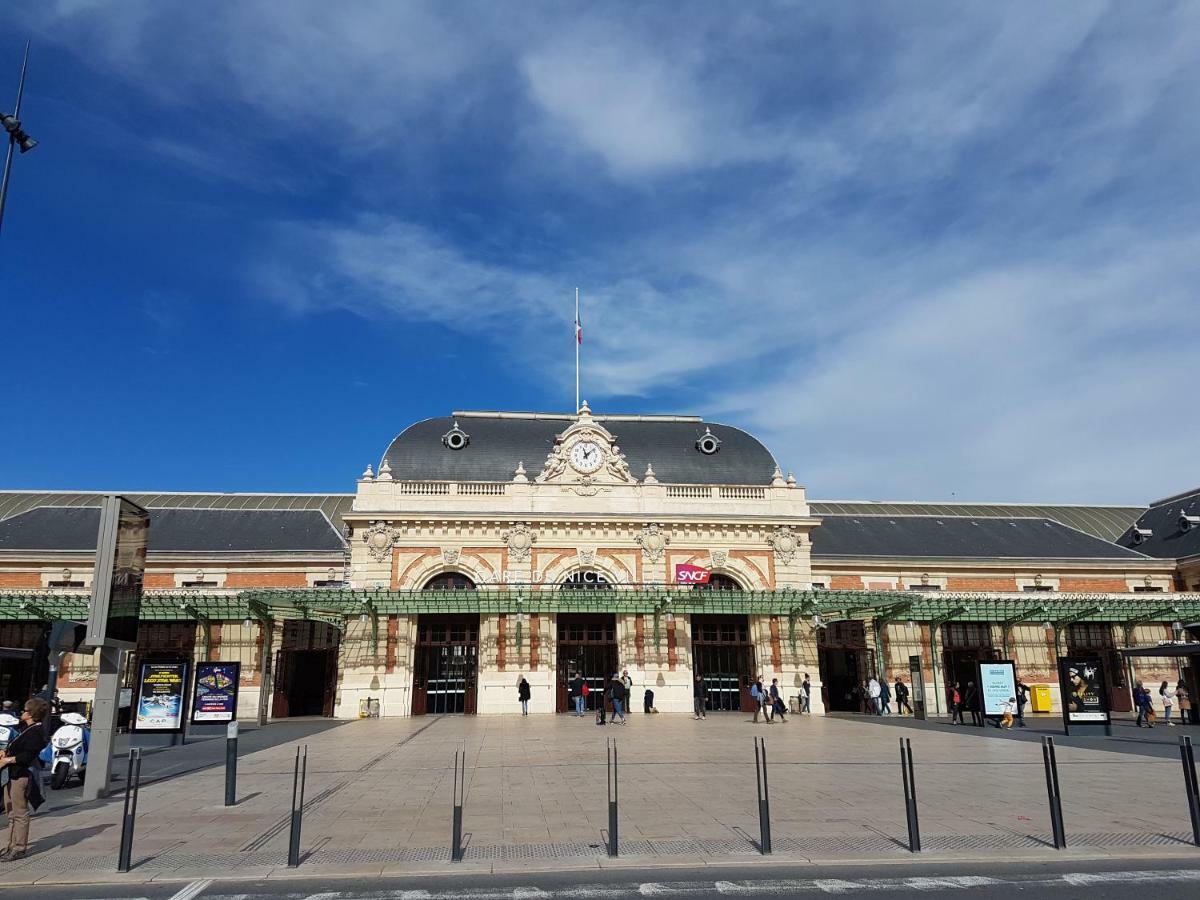 Palais Clemenceau Lägenhet Nice Exteriör bild